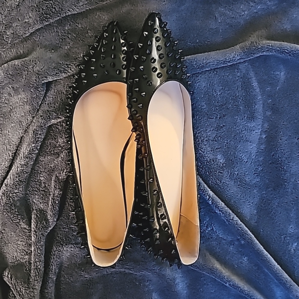 Black Rivet Flats